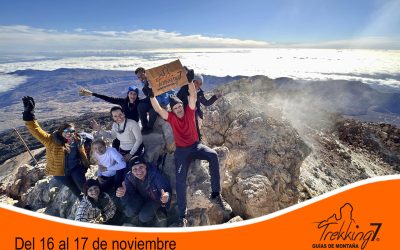 Ascenso al Teide por la ruta de Regatones Negros