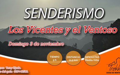 Senderismo por los Vicentes y el Ventoso